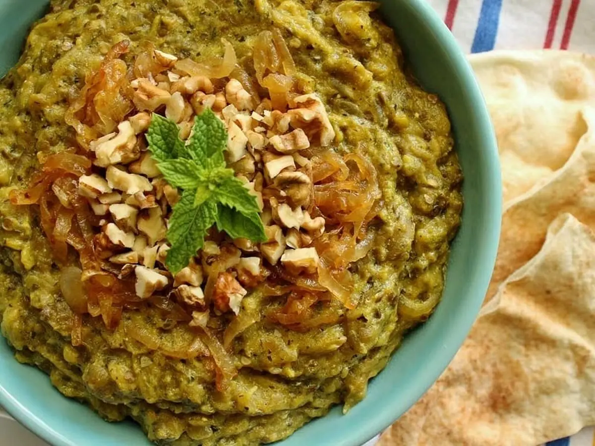 طرز تهیه کشک بادمجان رژیمی مجلسی و خوشمزه 
