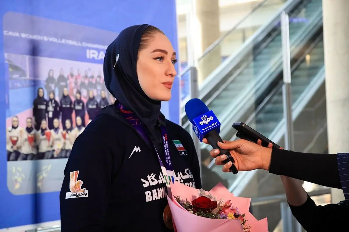 سلامت: مدال طلای بانوان والیبال حاصل تلاش و همدلی بود
