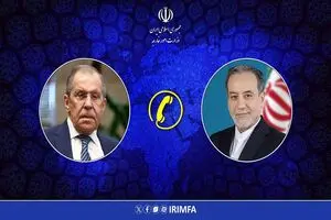 گفتگوی تلفنی وزرای امور خارجه ایران و روسیه