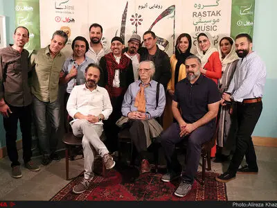 آیین رونمایی آلبوم (بهار)  گروه رستاک 
