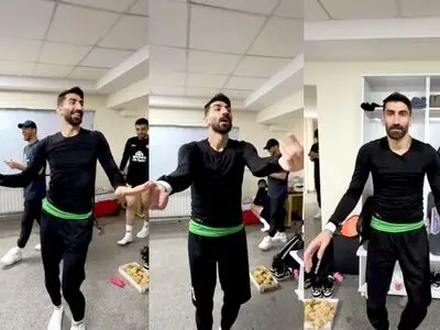 علی بیرانوند و پیامی که با رقص مخابره شد!