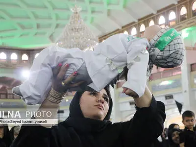 شیرخوارگان حسینی در مصلی امام خمینی (ره) تبریز