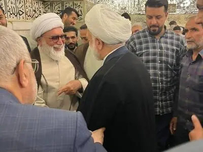حضور رئیس دستگاه قضا بر مزار شهید رئیسی