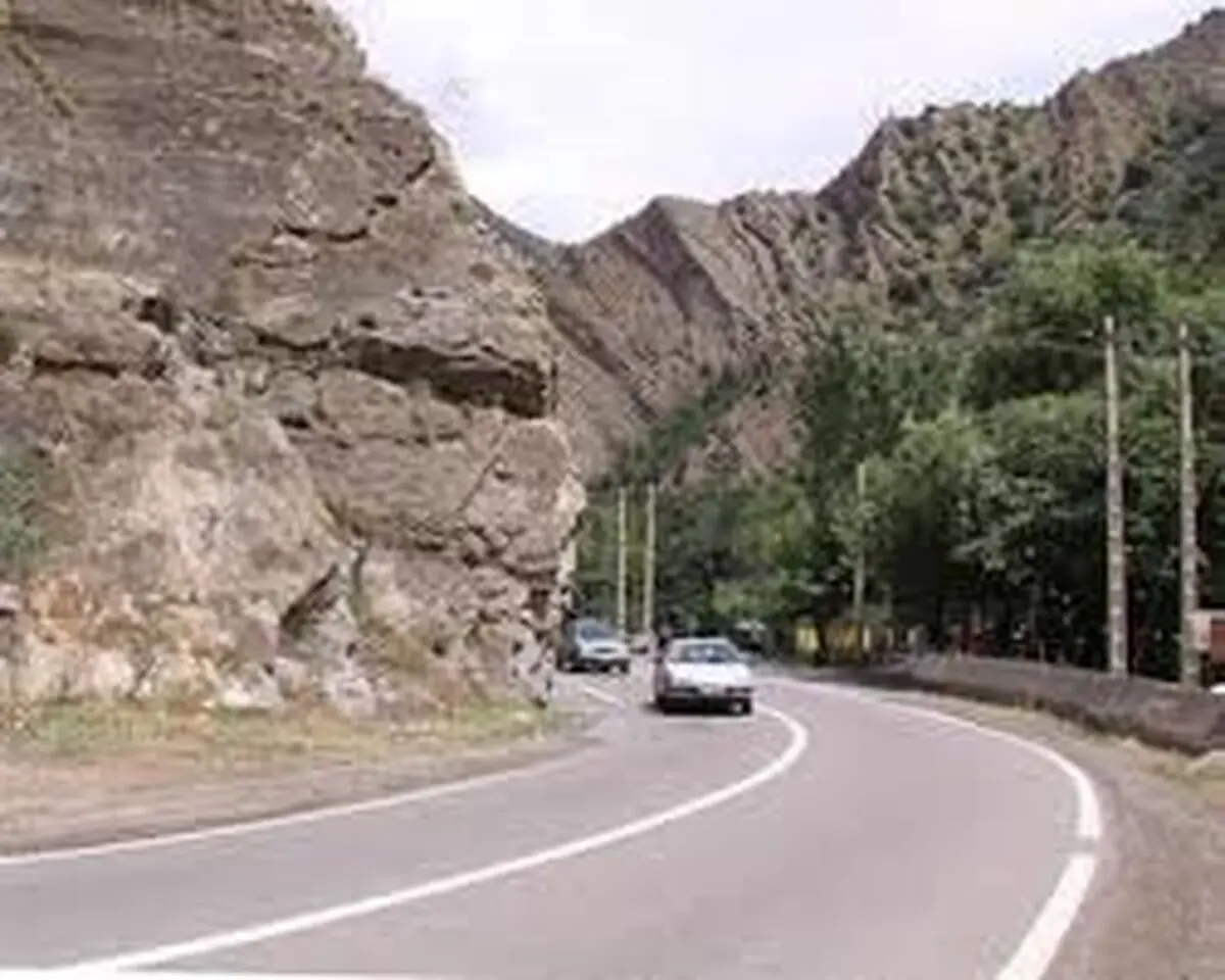 ایمنی در محور کندوان ارتقا یافت 