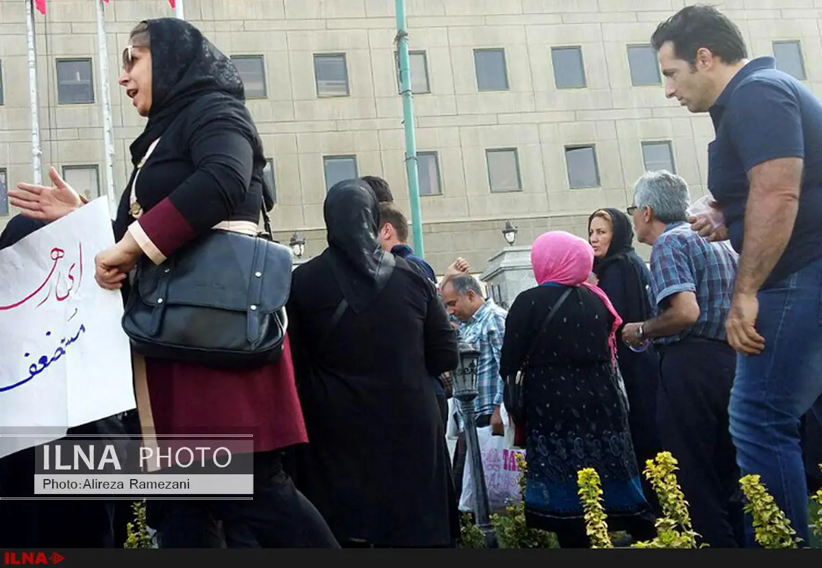 تجمع صاحبان مسکن مهر تا بعدازظهر امروز ادامه یافت +تصاویر