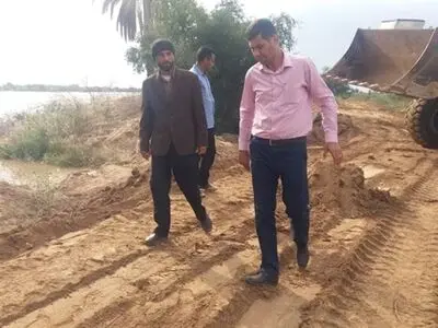 احداث ۴۰ کیلومتر سیل بند در بخش اسماعیلیه اهواز