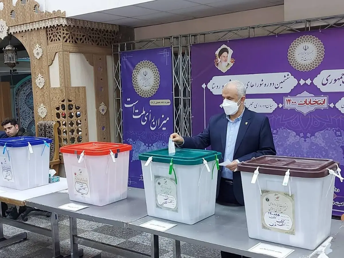 سعید اوحدی در انتخابات شرکت کرد