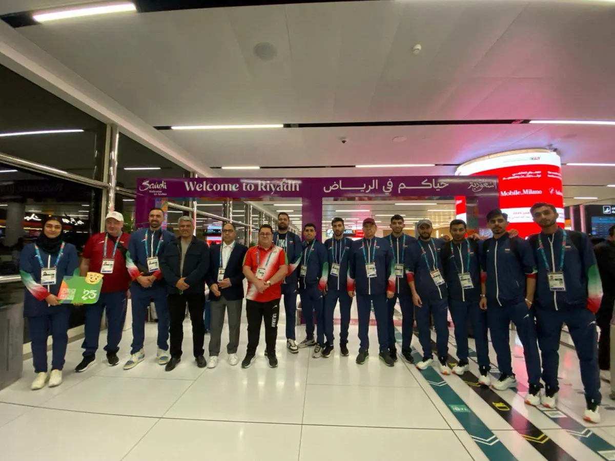 تیم‌های ملی دوومیدانی، پارادوومیدانی، ‌شمشیربازی و بسکتبال وارد ریاض شدند