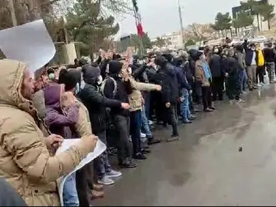 تجمعات معدنکاران دامغانی به شاهرود رسید + فیلم
