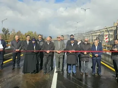 پروژه دوربرگردان غیرهمسطح میثم در شیراز افتتاح شد