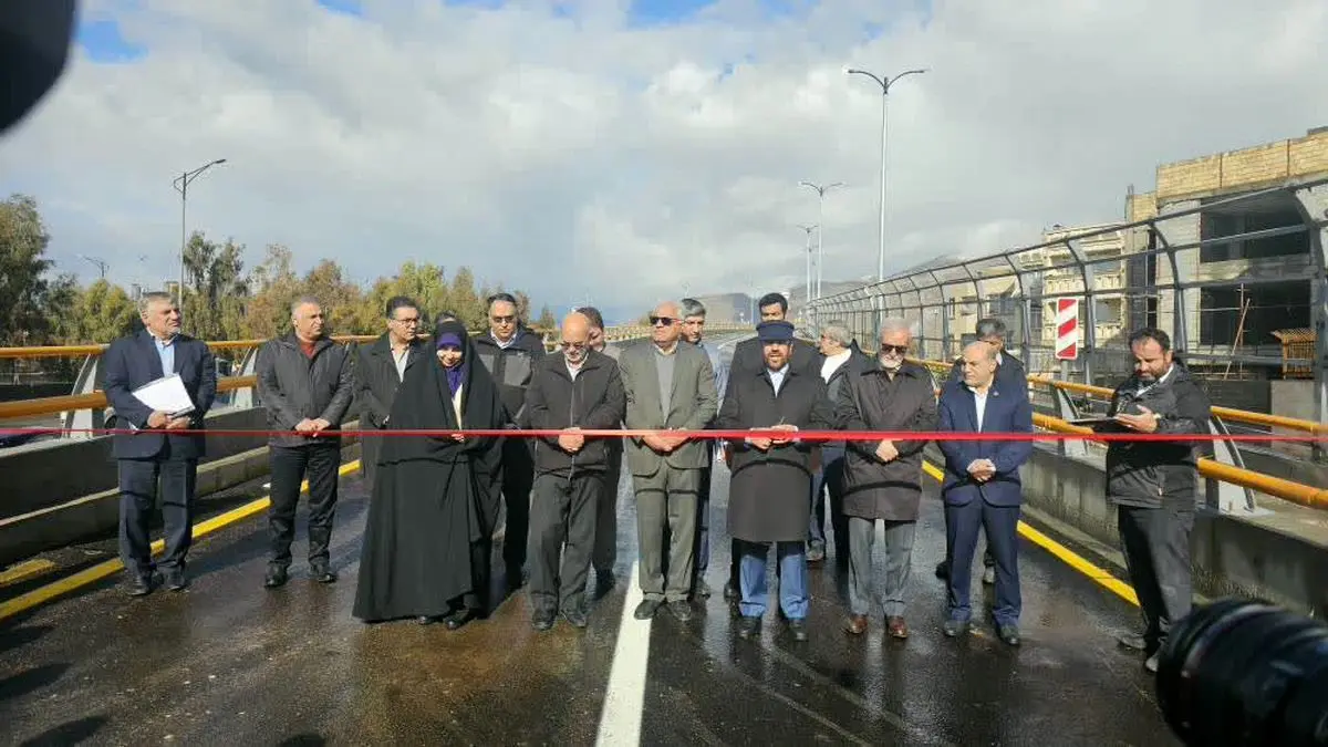 پروژه دوربرگردان غیرهمسطح میثم در شیراز افتتاح شد