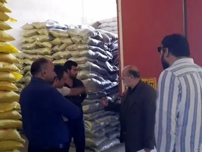 توقیف ۲۰ تن برنج خارجی فاقد ثبت در سامانه جامع انبارها در البرز