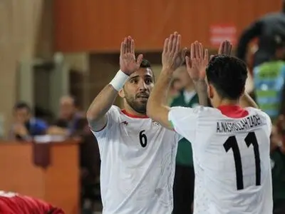 ایران تهزم افغانستان 8-2 فی الکرة الخماسیة