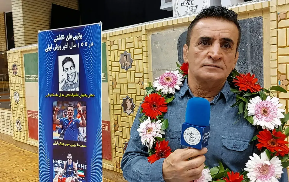 ویدیو: صحبت های محمد بنا در مراسم رونمایی از برترین های کشتی