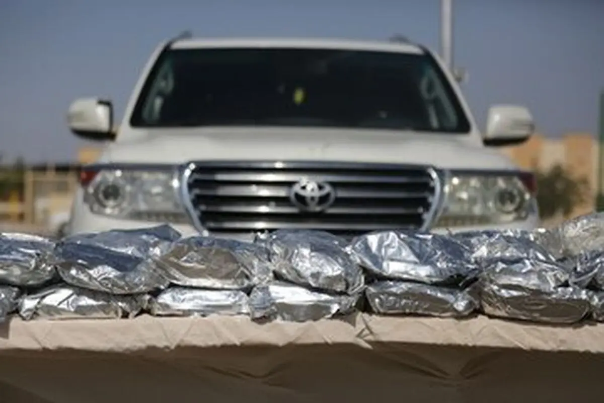 خودرو حامل 40 کیلوگرم تریاک در شهرستان قائم‌شهر توقیف شد
