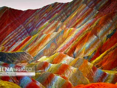 جزیره هرمز، سرزمین رنگ‌ها