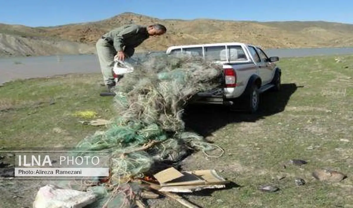 بیش از 1000 متر تور در خوی امحاء شد
