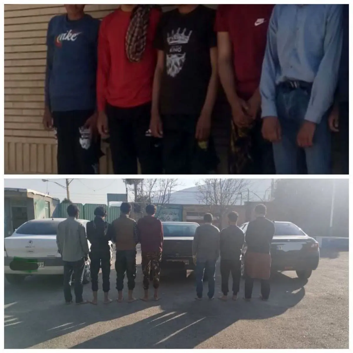 دو خودرو حامل ۱۲ تبعه غیرمجاز در شهرستان لردگان توقیف شد