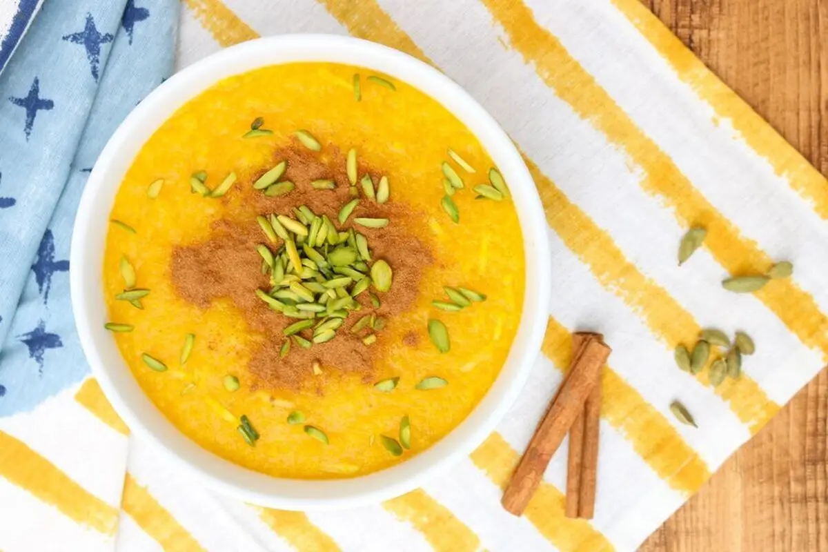 طرز تهیه شله‌زرد نذری