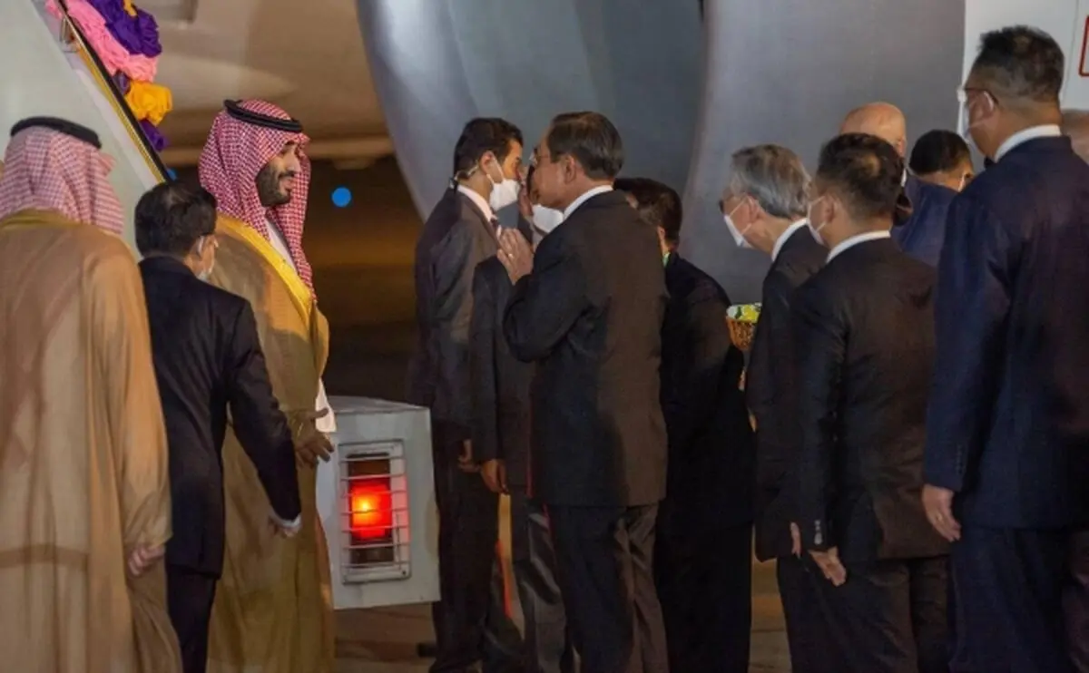 بن سلمان وارد بانکوک شد