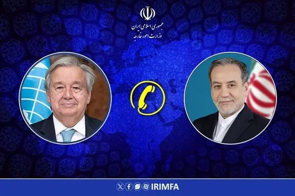 عراقجي لـ غوتريريش : تعطّل الملاحة في "مضيق هرمز" ناتج عن الحرب التي فرضتها أمريكا و"إسرائيل"