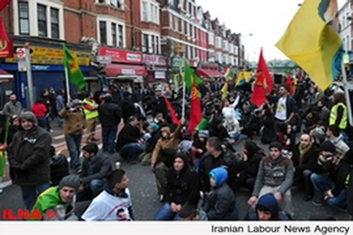 تظاهرکنندگان کرد پارلمان هلند را اشغال کردند
