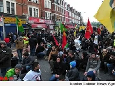 تظاهرکنندگان کرد پارلمان هلند را اشغال کردند