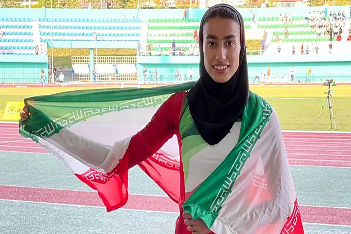 واکنش سخنگوی دولت به رکوردشکنی دونده زن ایرانی در آسیا