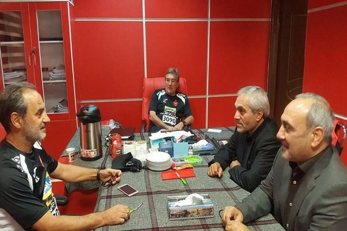 جلسه برانکو با گرشاسبی برای تمدید قرارداد 