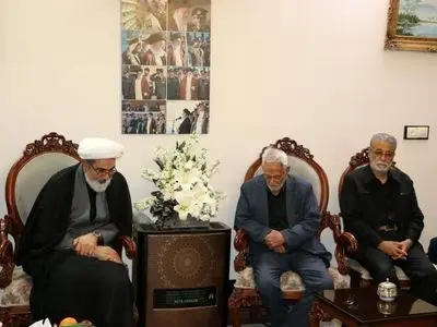 دیدار رئیس سازمان قضایی نیرو‌های مسلح کل کشور با پدر سپهبد شهید سیدعبدالرحیم موسوی