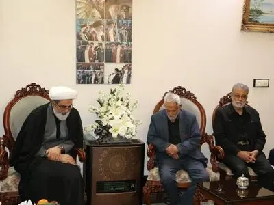 دیدار رئیس سازمان قضایی نیرو‌های مسلح کل کشور با پدر سپهبد شهید سیدعبدالرحیم موسوی