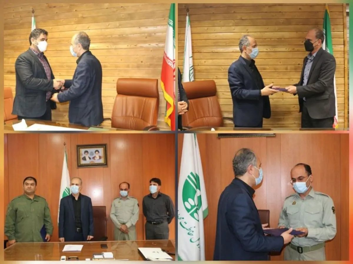 دو معاون محیط زیست گیلان و سرپرست یگان حفاظت منصوب شدند