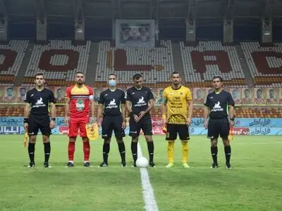 گزارش تصویری از دیدار فولاد خوزستان و سپاهان اصفهان