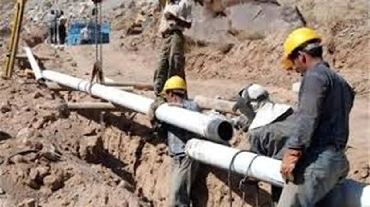 گاز به شهر مرزی نودشه رسید