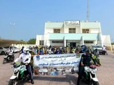 اعطای تسهیلات ویژه راهور کیش جهت ارایه گواهینامه موتور