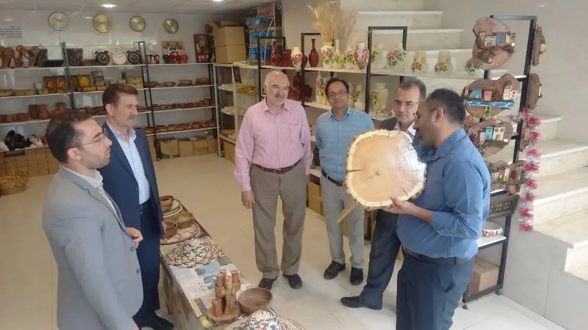 افتتاح فاز دوم فروشگاه صنایع‌دستی بایزید بسطامی در شهر نمونه گردشگری بسطام
