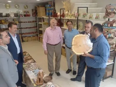 افتتاح فاز دوم فروشگاه صنایع‌دستی بایزید بسطامی در شهر نمونه گردشگری بسطام