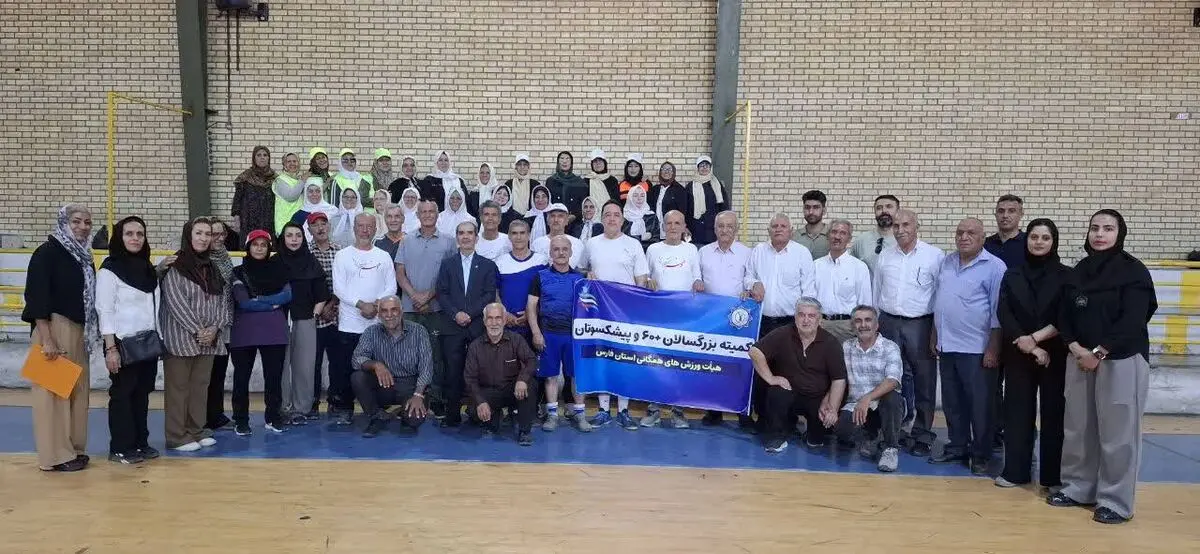 رقابت‌های انتخابی ورزشکاران بالای ۶۰ سال فارس برگزار شد