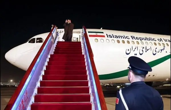 رئیسی پکن را به مقصد تهران ترک کرد