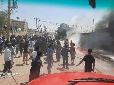 اطفاء حریق پنج واحد مسکونی و مغازه در شهرستان کرخه