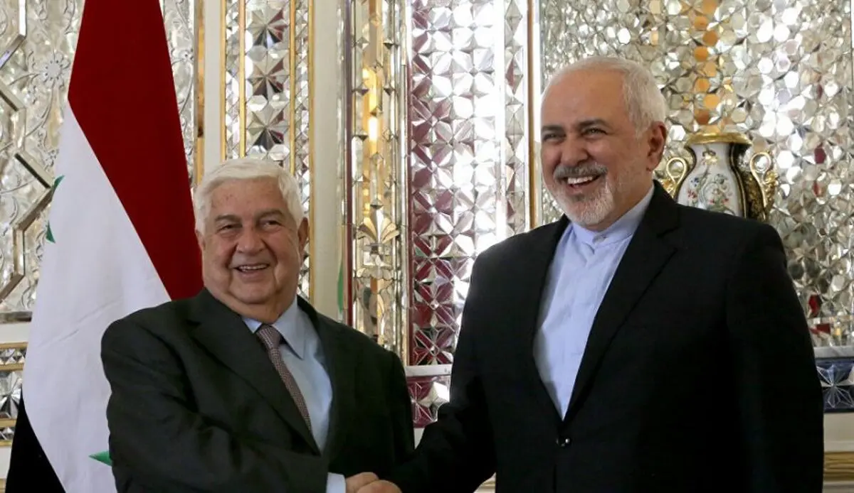 وزیر الخارجیة الایرانی یجری اتصالا مع ولید المعلم