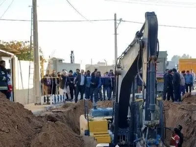 مرگ یک کارگر مقنی بر اثر ریزش دهانه چاه در یزد