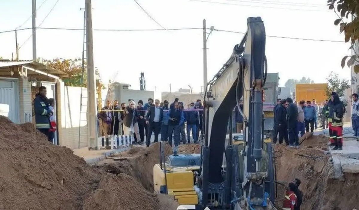 مرگ یک کارگر مقنی بر اثر ریزش دهانه چاه در یزد
