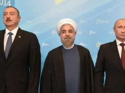 رؤساء ایران وروسیا واذربیجان یلتقون فی باکو
