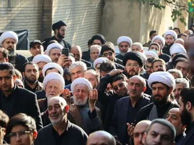 مراسم تشییع فرزند حجت‌اسلام صدیقی برگزار شد + تصاویر
