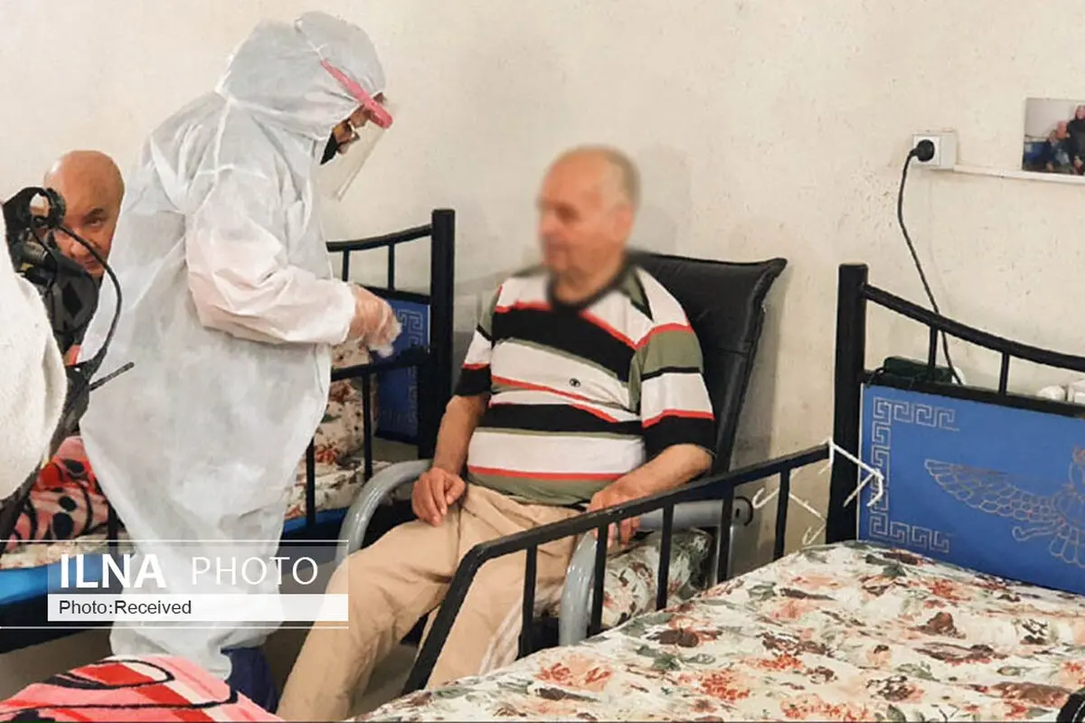 ضدعفونی مرکز سالمندان قزوین روزانه انجام می شود