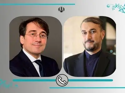 خلال اتصال هاتفي مع نظیره الاسبانی.. أمیر عبداللهیان ینتقد مواقف بعض الدول الغربیة من اعمال الشغب الأخیرة في إیران