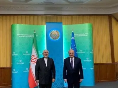 ظریف یلتقی نظیره الأوزبکی فی طشقند
