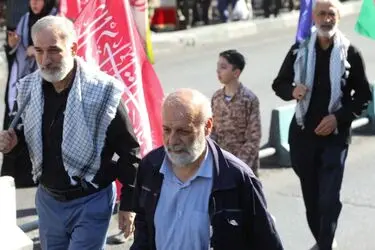 حضور محجوب در رزمایش جان‌فدایان ایران