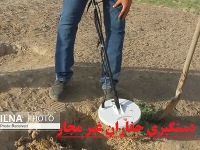 دستگیری حفاران غیرمجاز در حال حفر تونل ۱۵ متری